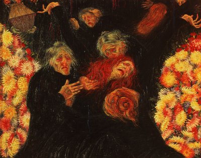 Mourning by Umberto Boccioni